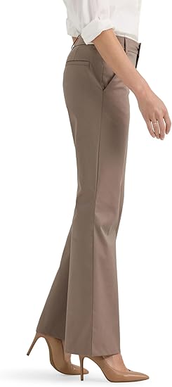 Elegant Straight-Leg Work Pants | Slimming Tailored Fit • Wrinkle-Resistant • Professional Office Trousers