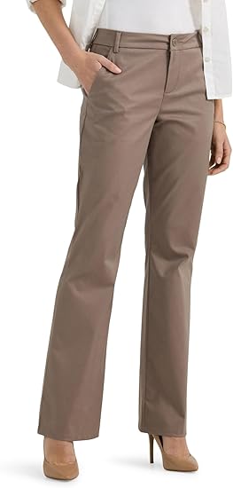 Elegant Straight-Leg Work Pants | Slimming Tailored Fit • Wrinkle-Resistant • Professional Office Trousers