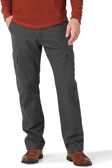 Men’s Utility Straight-Leg Cargo Pants｜Durable Fabric, Comfortable Fit & Dual Side Pockets