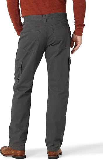 Men’s Utility Straight-Leg Cargo Pants｜Durable Fabric, Comfortable Fit & Dual Side Pockets