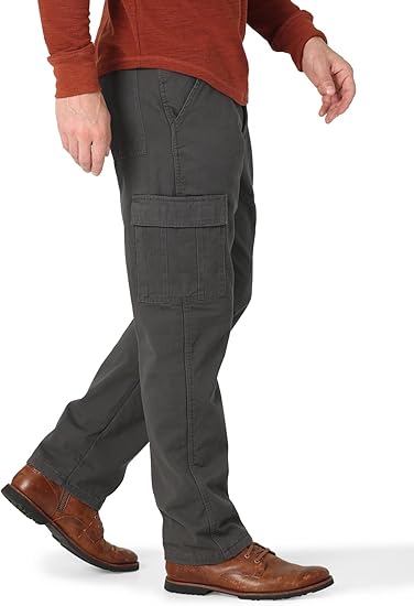 Men’s Utility Straight-Leg Cargo Pants｜Durable Fabric, Comfortable Fit & Dual Side Pockets