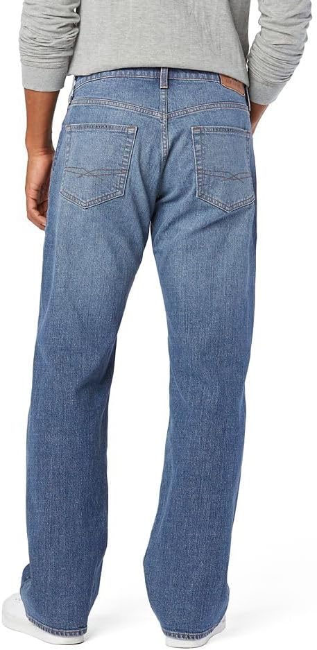 Men’s Classic Straight-Leg Jeans | Durable Denim • Non-Deforming Fit • Everyday Casual Pants